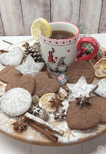 Karácsonyi fűszeres kakaós keksz