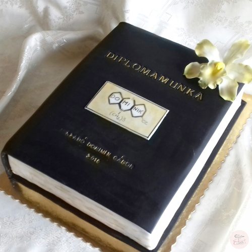 "Diplomamunka" torta
