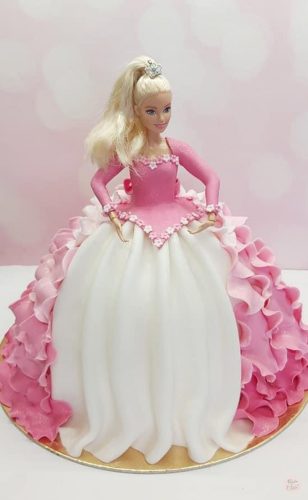 "Barbie" torta II.