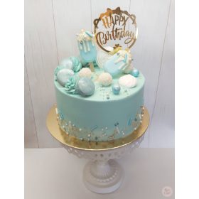 "Candy Land Kék" torta