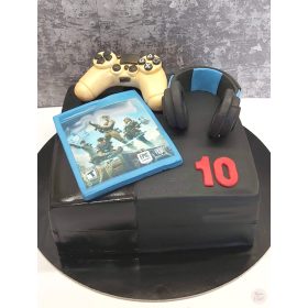 "Játékkonzol" torta