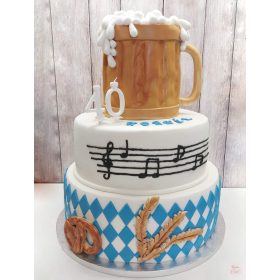 "Bajor" Három Emeletes torta