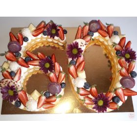 Fehér csokoládés Linzer torta IV.