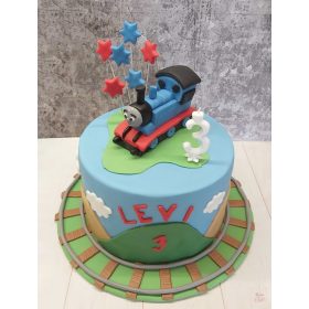 "Gőzmozdonyos" torta