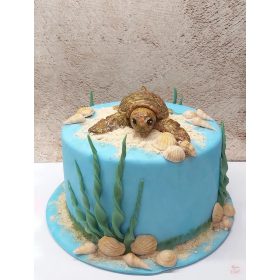 "Tengeri teknős" torta