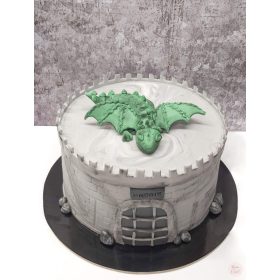 "Sárkányvár" torta