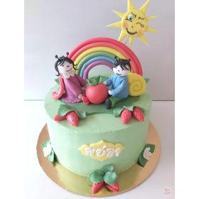 "Bogyó és Babóca" torta