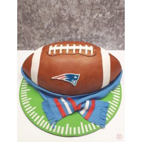 "Amerikai Focilabda" torta