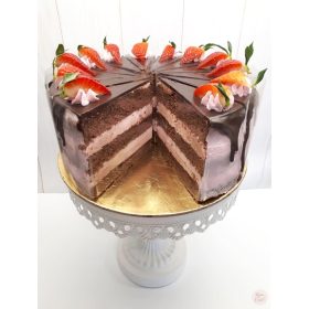 Epertorta Kakaós piskótával