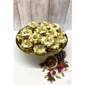 Pisztáciás mini linzer (db)