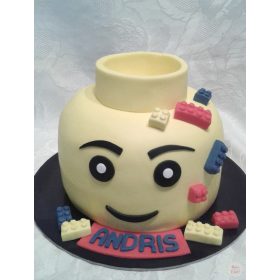 "Építőkocka" torta