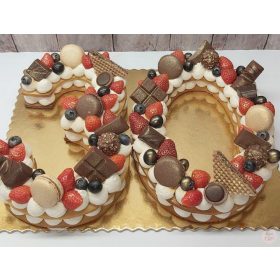 Csokoládés Linzer torta