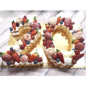 Fehér csokoládés Linzer torta II.