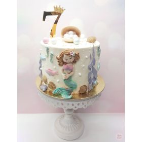 "Sellő" Magasított torta III.
