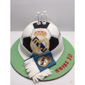 "Spanyol csapat" Focilabda torta