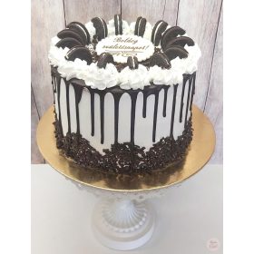 Csokis kekszes torta