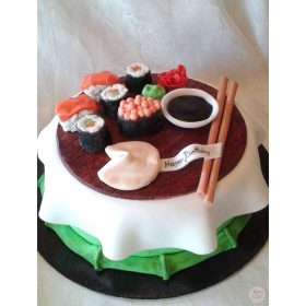 "Sushi" torta