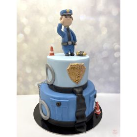 "Rendőrtiszt" Emeletes torta