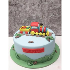 "Színes Vonat" torta