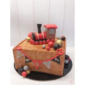 "Négyszöletes Vonat" torta